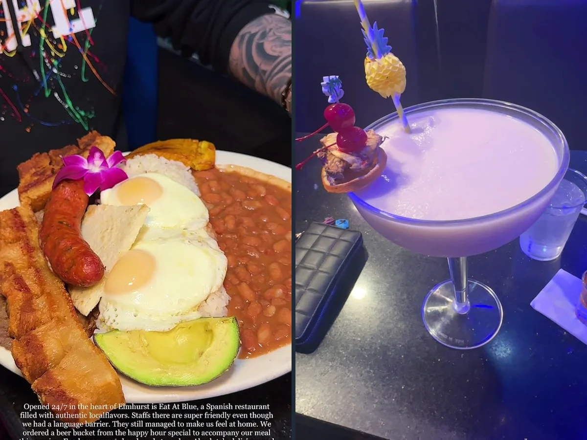 Spanish Food, Day and Night